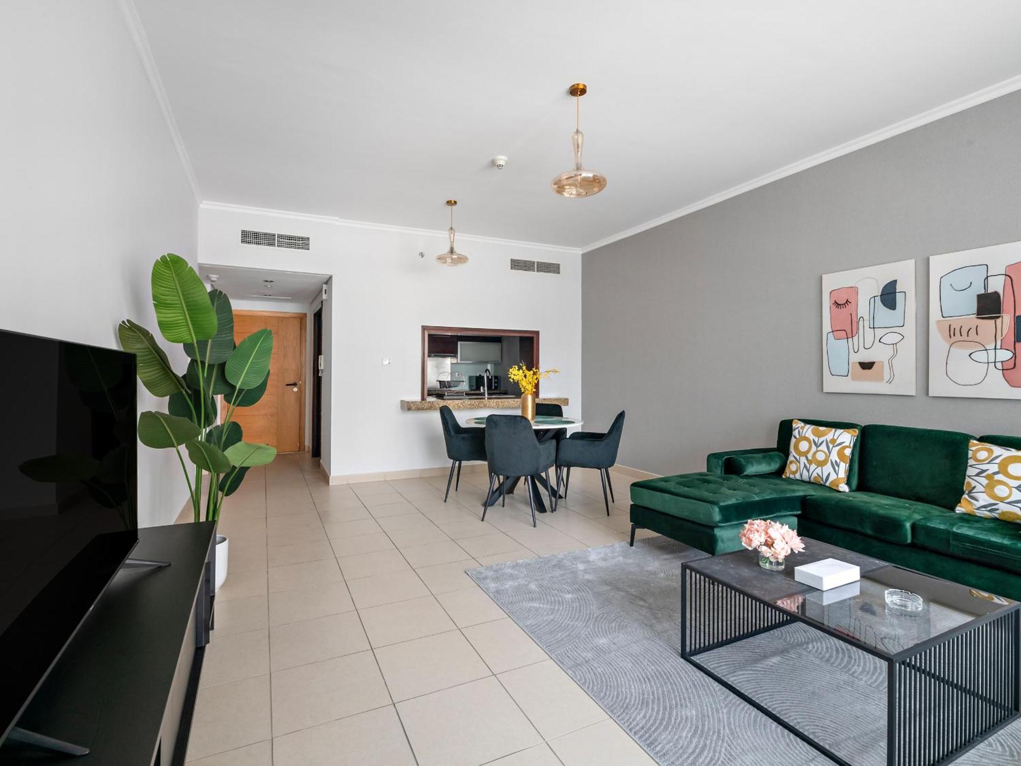 Apartment Stylish 1br In Downtown With - Burj Views Dubai