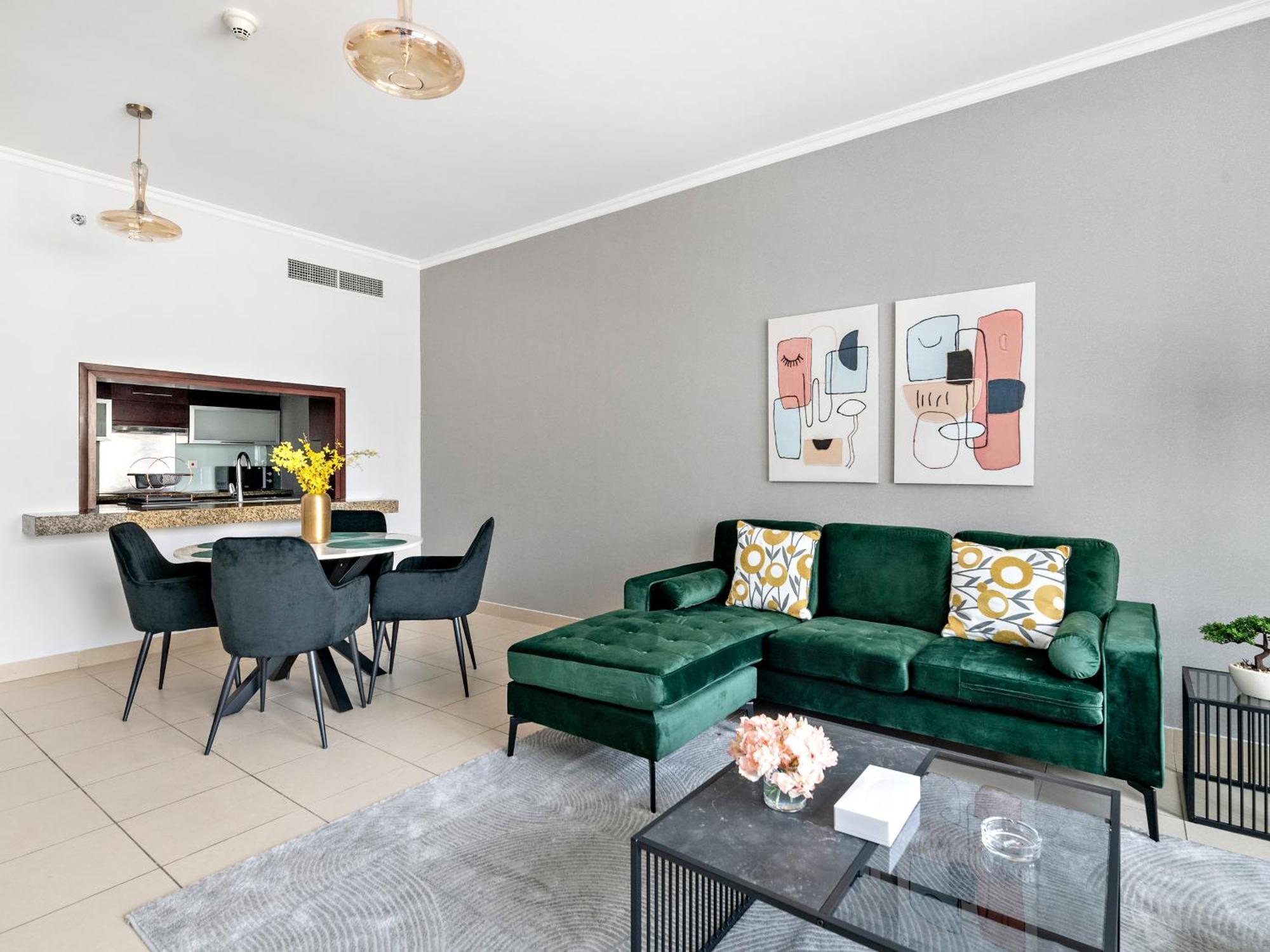 Stylish 1br In Downtown With - Burj Views Dubai