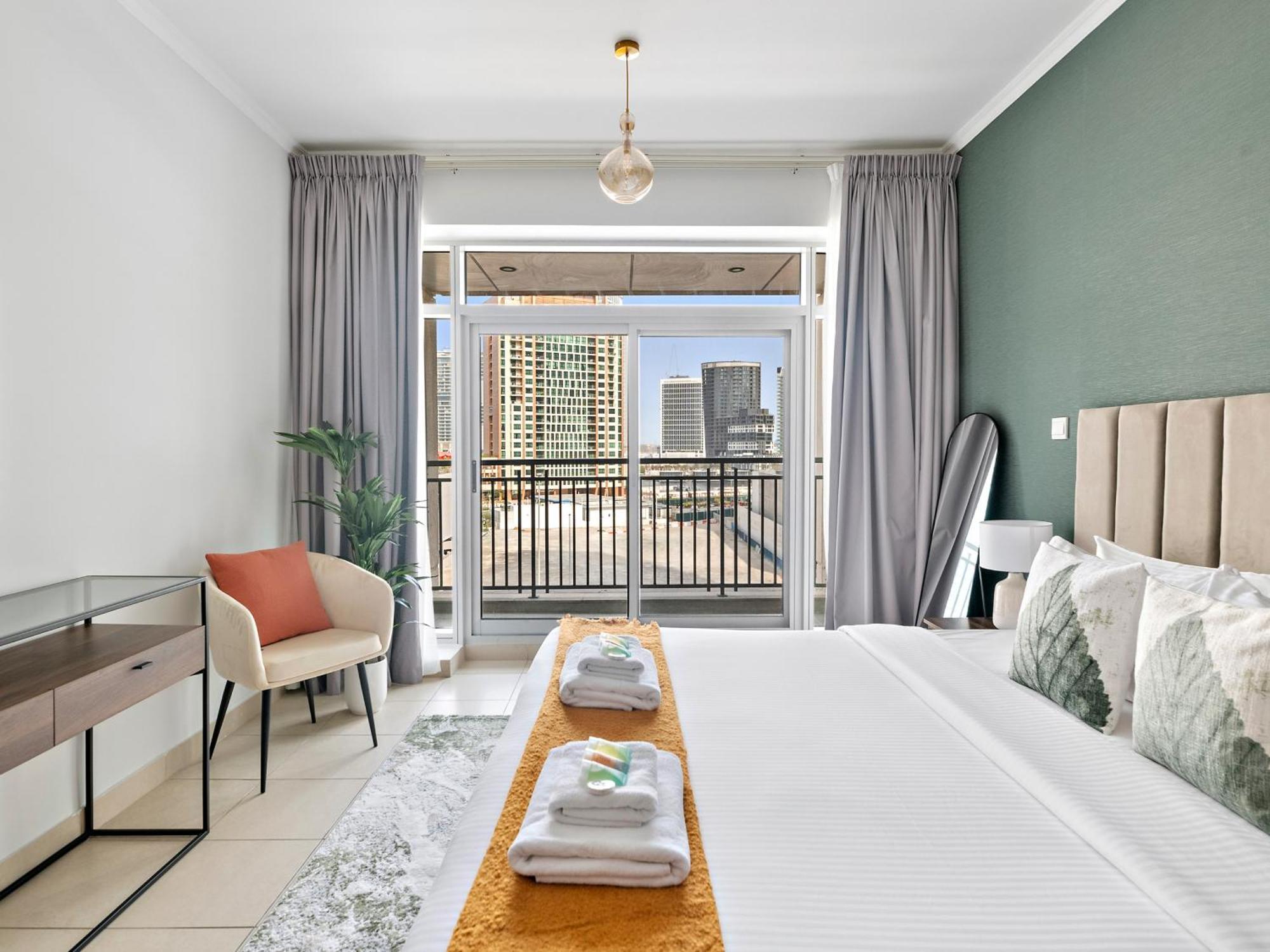 Apartment Stylish 1br In Downtown With - Burj Views Dubai